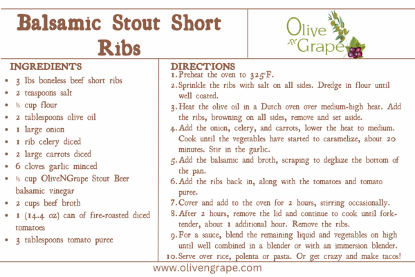 Stout Beer Balsamic - Image 4