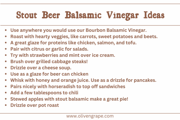 Stout Beer Balsamic - Image 3