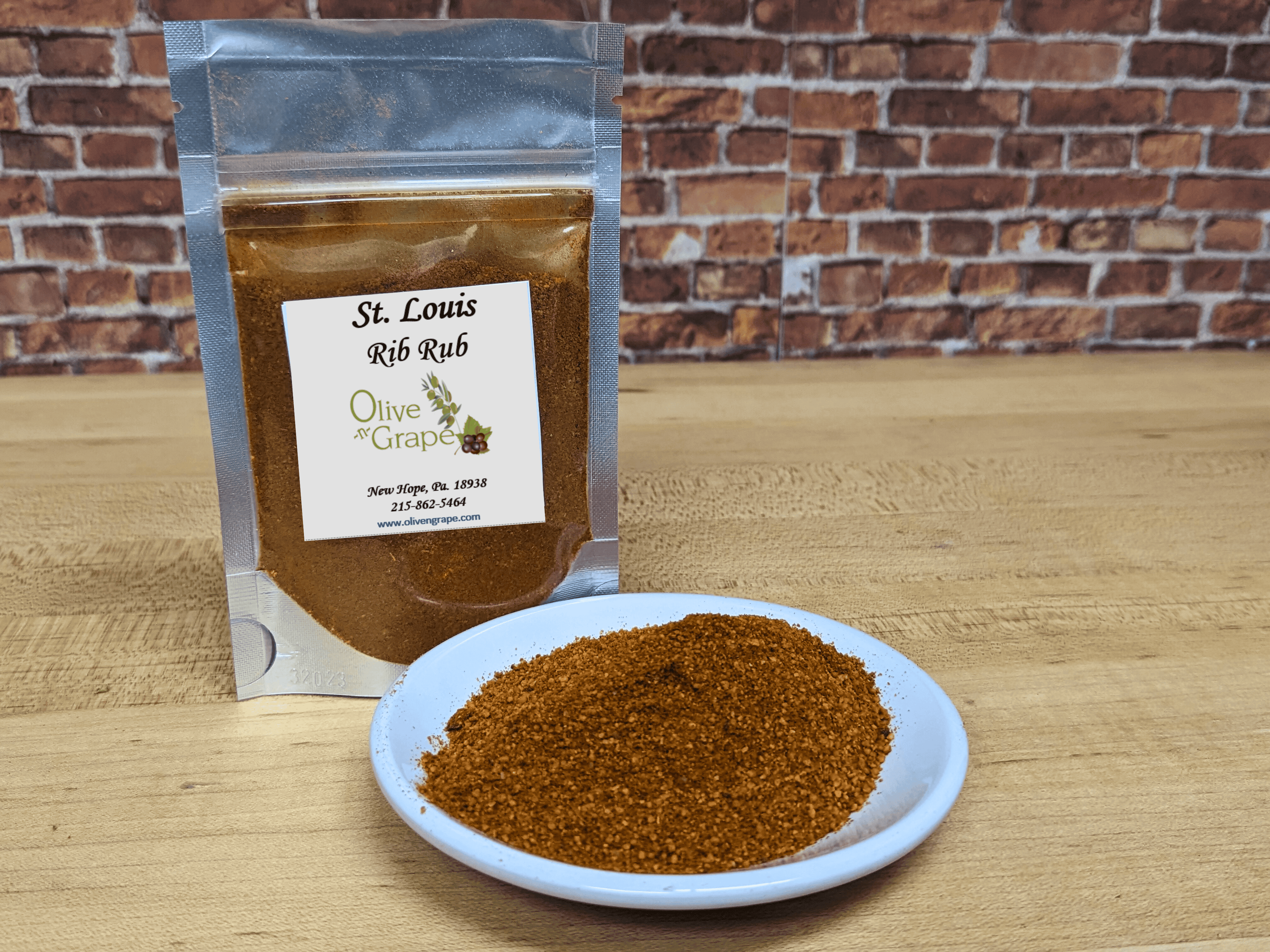 St. Louis Rib Rub 1 oz.